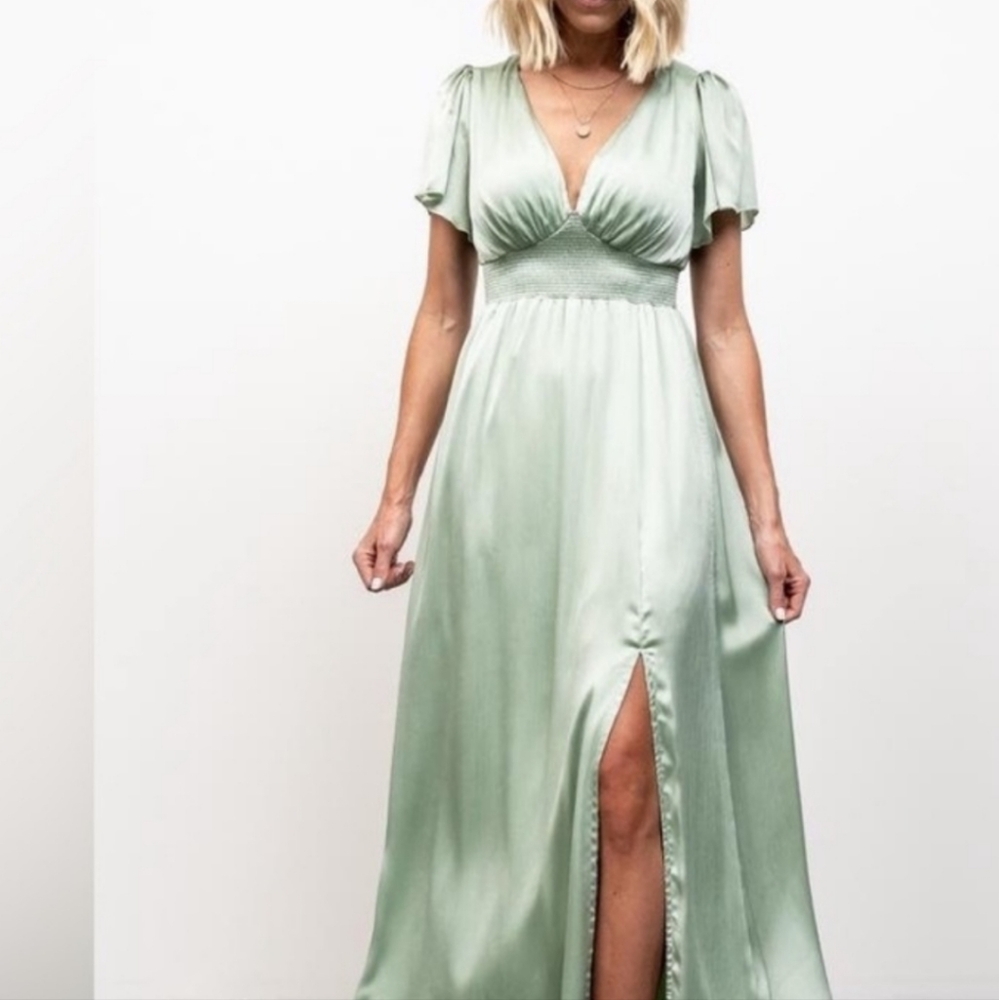 Baltic Born Sage Green Maxi Dress - Picture 6 of 7